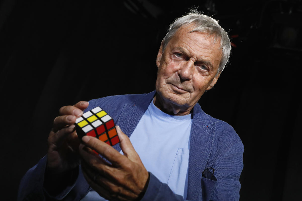 The mind behind the Rubik’s Cube celebrates a lasting puzzle