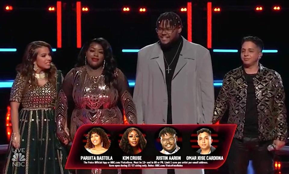 ‘The Voice’ viewers protest ‘blatantly racist’ Season 22 top eight results: ‘Is Trump or Kanye voting?’