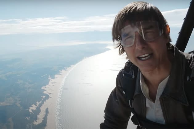 Tom Cruise Jumps Out of Plane in New ‘Mission: Impossible’ Promo: ‘Thank You for Allowing Us to Entertain You’