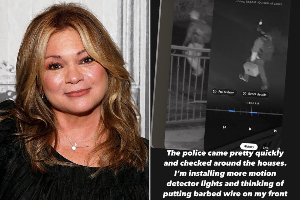 Valerie Bertinelli Catches Alleged Burglars on Home Cameras After Robberies in Her Neighborhood