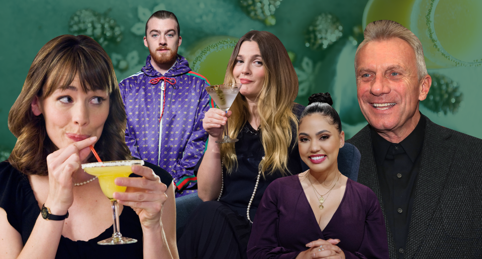 What are celebrities drinking this season? From spicy margaritas to sparkling water, stars share their favorite cocktails and mocktails.