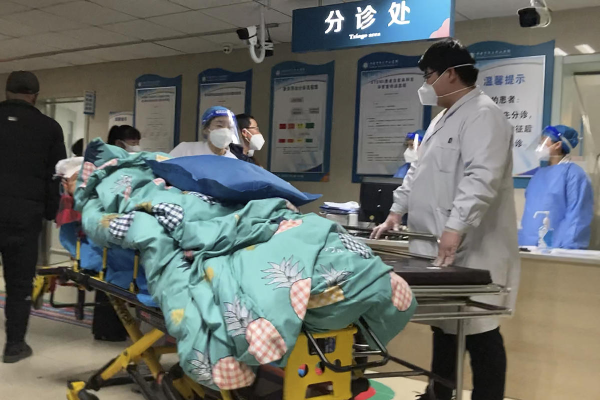 WHO “very concerned” about reports of severe COVID in China