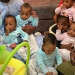 World-record nonuplets return home to Mali from Morocco