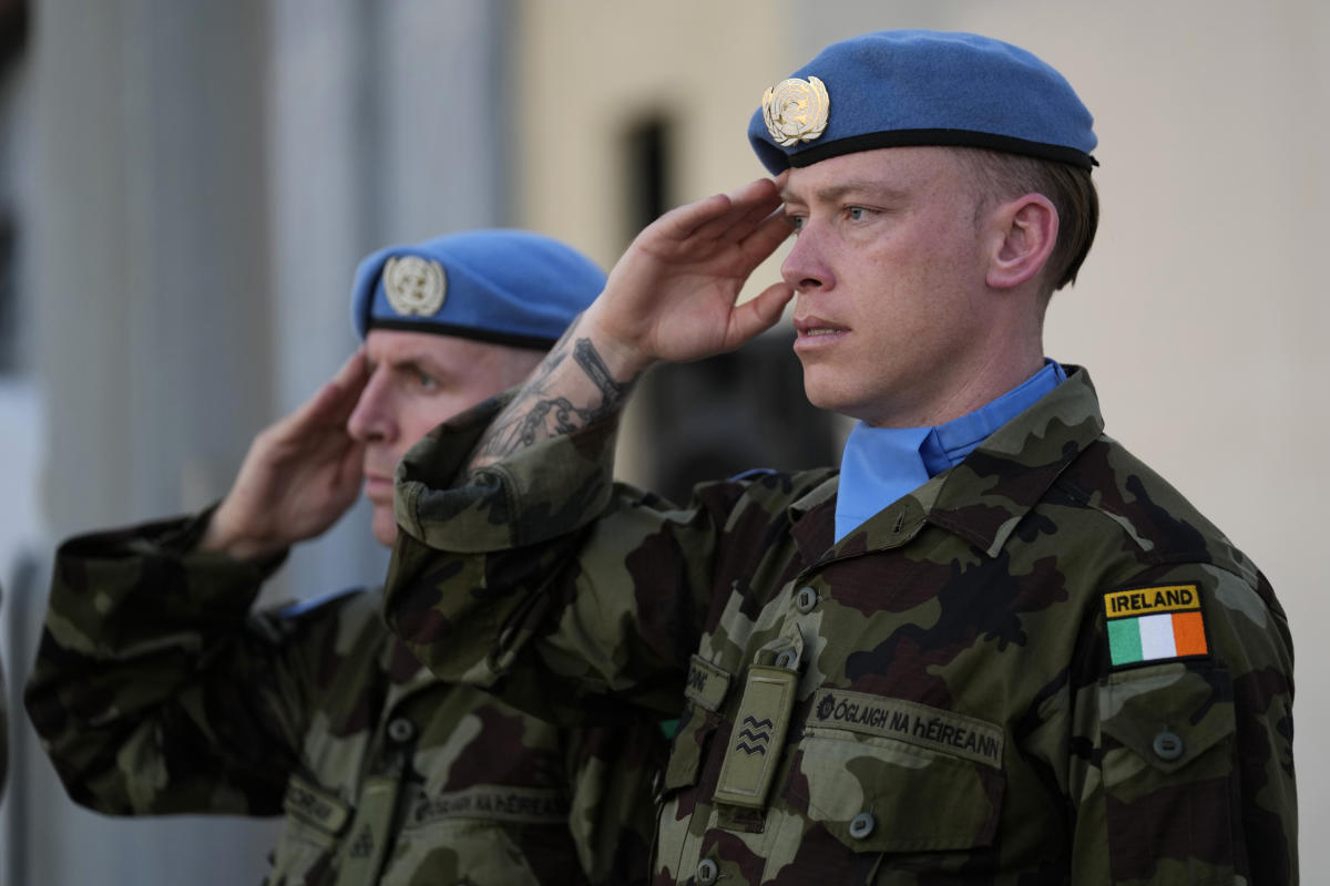 Wounded Irish peacekeeper will be evacuated from Lebanon