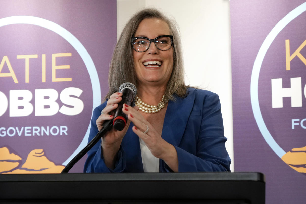 Democrat Katie Hobbs takes office as Arizona governor