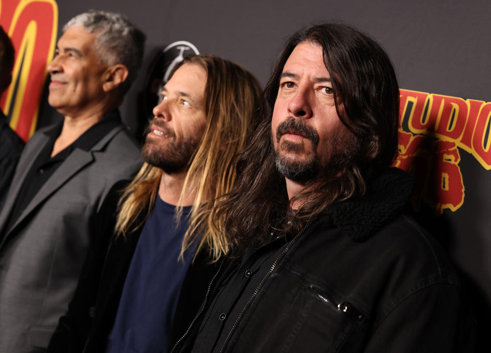 Foo Fighters end ‘the most difficult and tragic year that our band has ever known’ with pledge to carry on without Taylor Hawkins