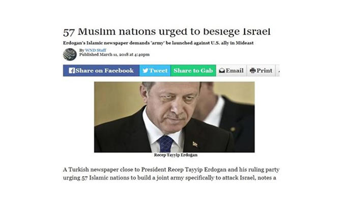 Turkey’s President Urges 57 Muslim Nations to Siege Israel; How End Times Begin This May